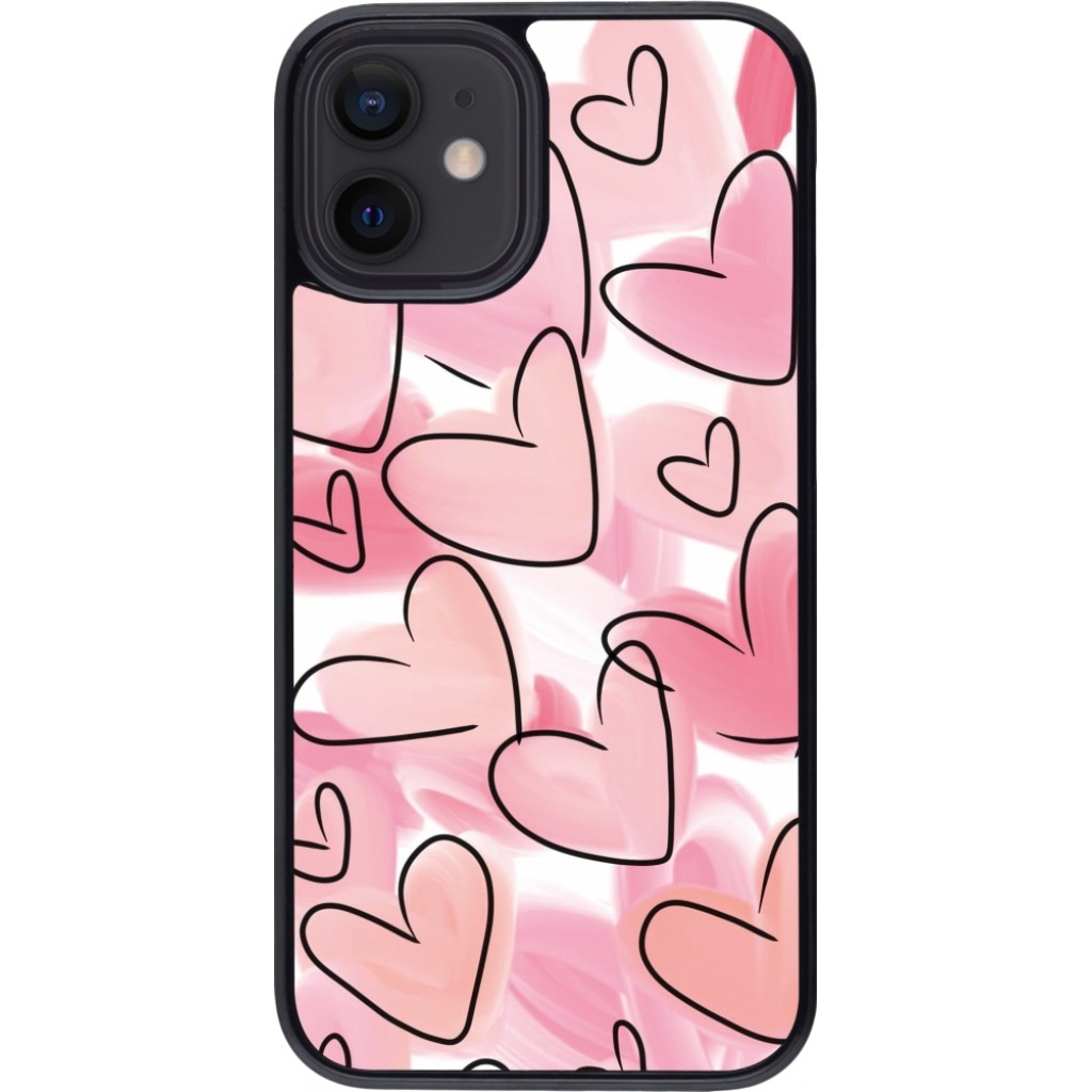 Iphone Mini Case H Lle Easter Pink Hearts Kaufen Auf Phonelook