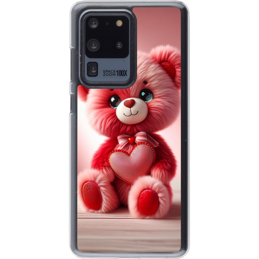 Coque Samsung Galaxy S Ultra Plastique Transparent Valentine