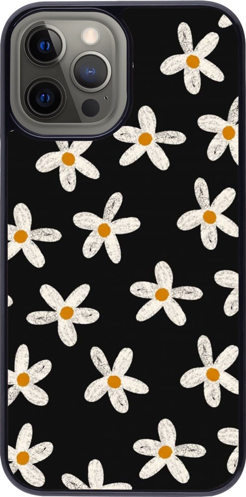 Iphone Pro Max Case H Lle Easter White On Black Flower