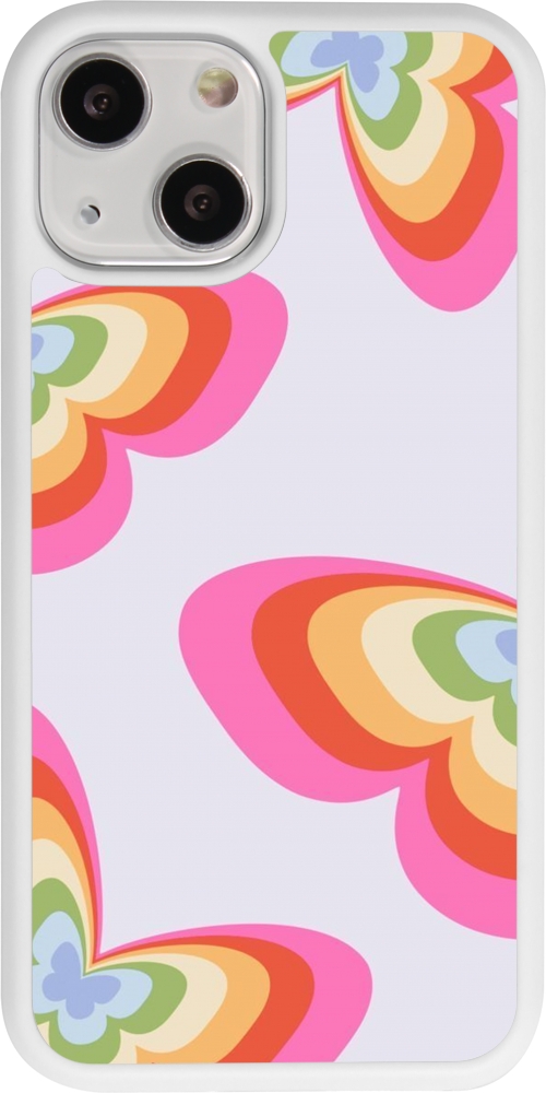 Iphone Mini Case H Lle Silikon Weiss Easter Rainbow