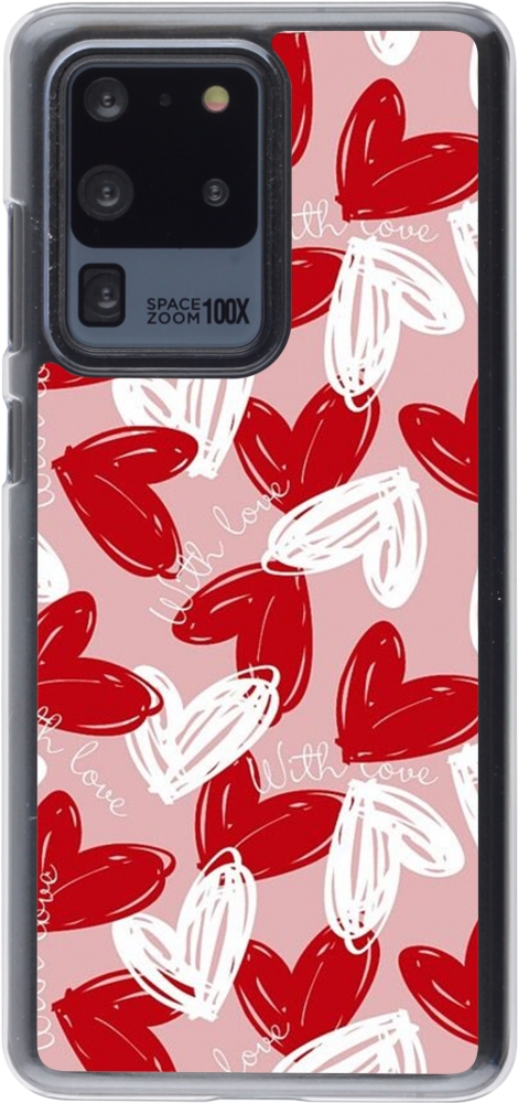 Samsung Galaxy S20 Ultra Case Hülle Kunststoff transparent Valentine