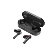 Qere E20 Ecouteurs In-Ear TWS Bluetooth 5.3 boîtier de chargement intelligent + certification IP54 - Noir