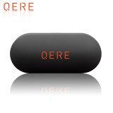 Qere E20 In-Ear TWS Kopfhörer Bluetooth 5.3 mit intelligentem Ladecase und IP54 Zertifizierung - Schwarz