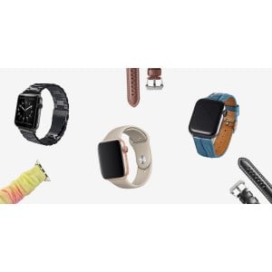 Bracelet sport en silicone bleu gris - Apple Watch 38mm / 40mm / 41mm -  Acheter sur PhoneLook