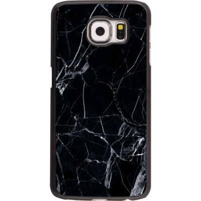 Coque Samsung Galaxy S6 -  Marble Black 01