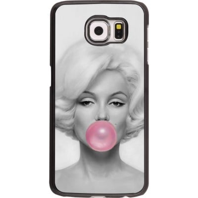 Coque Samsung Galaxy S6  Marilyn Bubble