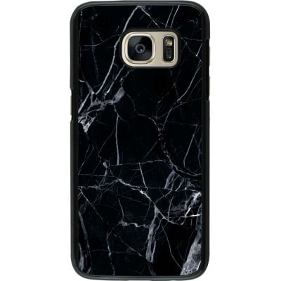 Coque Samsung Galaxy S7 -  Marble Black 01