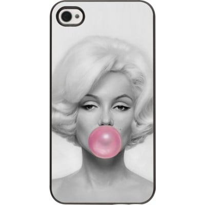 Coque iPhone 4/4s  Marilyn Bubble