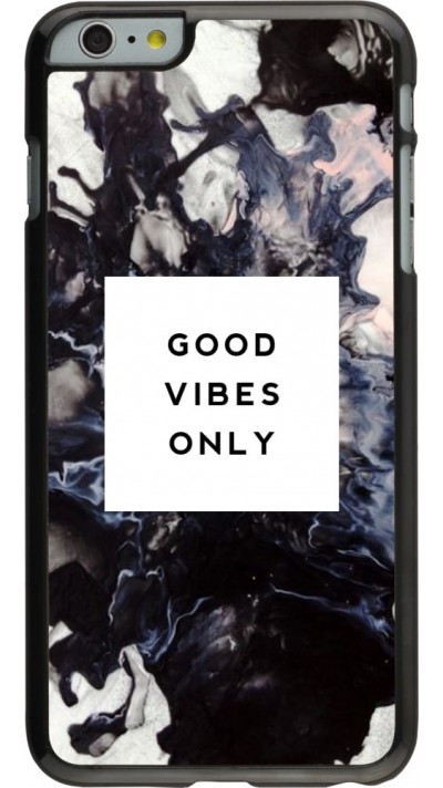 Coque iPhone 6 Plus / 6s Plus -  Marble Good Vibes Only