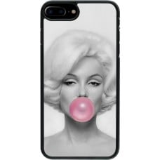 Coque iPhone 7 Plus / 8 Plus - Marilyn Bubble