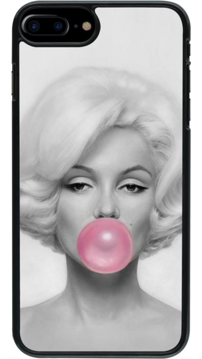 Coque iPhone 7 Plus / 8 Plus - Marilyn Bubble