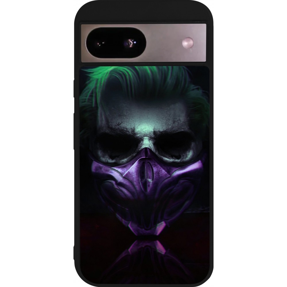 Coque Google Pixel 8a - Silicone rigide noir Halloween 20 21