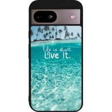 Coque Google Pixel 8a - Silicone rigide noir Summer 18 24