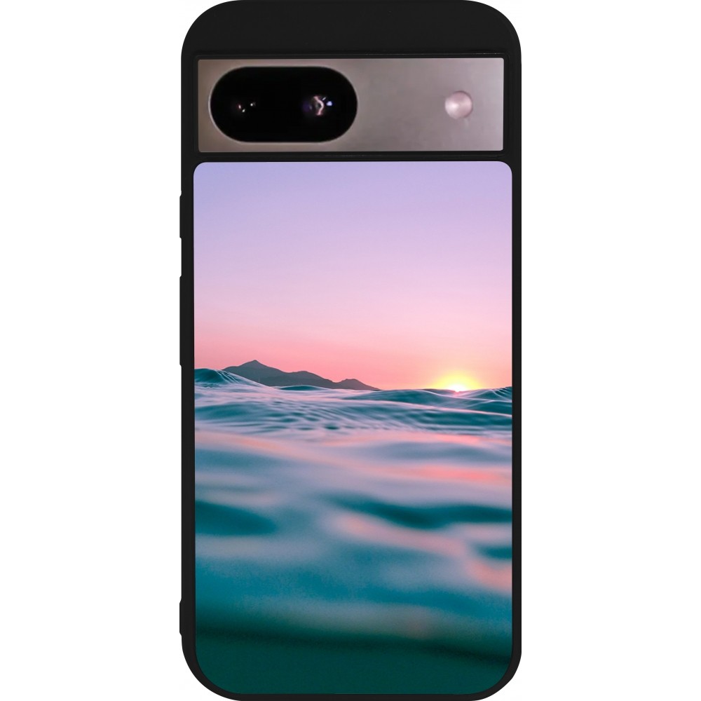 Coque Google Pixel 8a - Silicone rigide noir Summer 2021 12