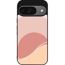 Coque Google Pixel 9 / Pixel 9 Pro - Silicone rigide noir Autumn 22 abstract sunrise