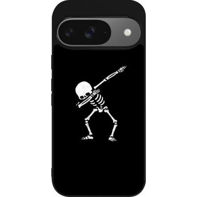 Coque Google Pixel 9 / Pixel 9 Pro - Silicone rigide noir Halloween 19 09