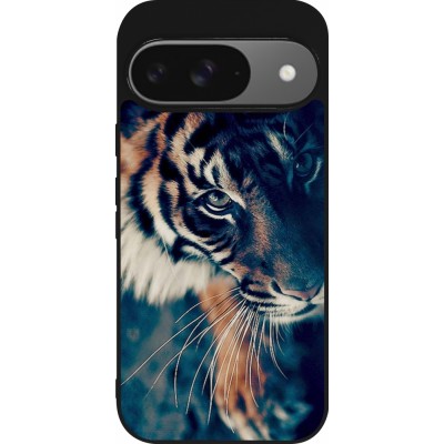 Coque Google Pixel 9 / Pixel 9 Pro - Silicone rigide noir Incredible Lion