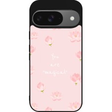 Coque Google Pixel 9 / Pixel 9 Pro - Silicone rigide noir Mom 2023 your are magical