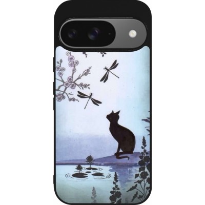 Coque Google Pixel 9 / Pixel 9 Pro - Silicone rigide noir Spring 19 12