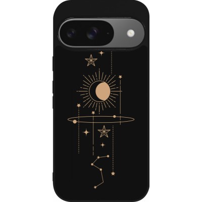 Coque Google Pixel 9 / Pixel 9 Pro - Silicone rigide noir Spring 23 astro