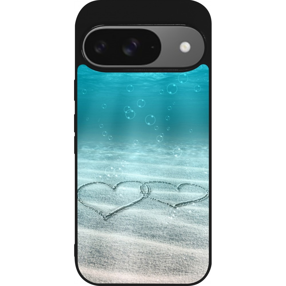 Coque Google Pixel 9 / Pixel 9 Pro - Silicone rigide noir Summer 18 19