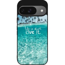 Coque Google Pixel 9 / Pixel 9 Pro - Silicone rigide noir Summer 18 24