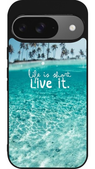 Coque Google Pixel 9 / Pixel 9 Pro - Silicone rigide noir Summer 18 24