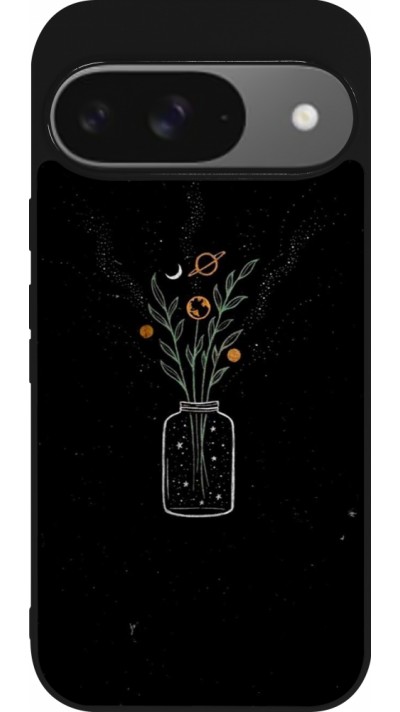 Coque Google Pixel 9 / Pixel 9 Pro - Silicone rigide noir Vase black