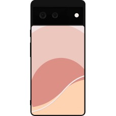 Coque Google Pixel 6 - Silicone rigide noir Autumn 22 abstract sunrise