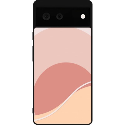 Coque Google Pixel 6 - Silicone rigide noir Autumn 22 abstract sunrise