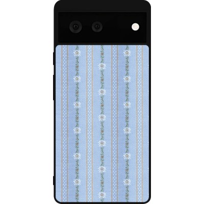 Coque Google Pixel 6 - Silicone rigide noir Edelweiss