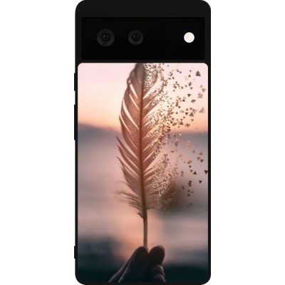 Coque Google Pixel 6 - Silicone rigide noir Hello September 11 19