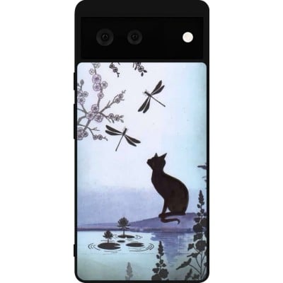 Coque Google Pixel 6 - Silicone rigide noir Spring 19 12