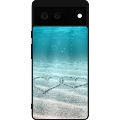 Coque Google Pixel 6 - Silicone rigide noir Summer 18 19