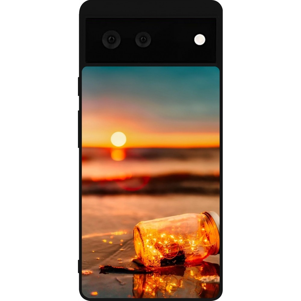 Coque Google Pixel 6 - Silicone rigide noir Summer 2021 16