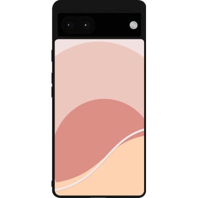 Coque Google Pixel 6a - Silicone rigide noir Autumn 22 abstract sunrise