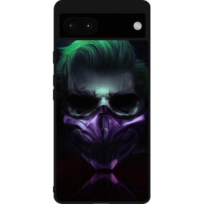 Coque Google Pixel 6a - Silicone rigide noir Halloween 20 21