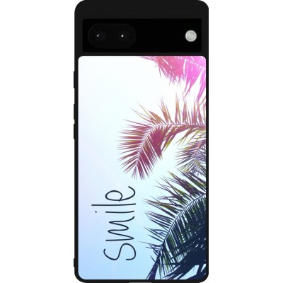 Coque Google Pixel 6a - Silicone rigide noir Smile 05