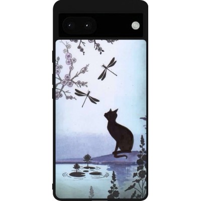 Coque Google Pixel 6a - Silicone rigide noir Spring 19 12