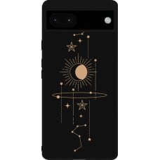 Coque Google Pixel 6a - Silicone rigide noir Spring 23 astro