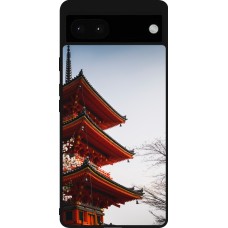 Coque Google Pixel 6a - Silicone rigide noir Spring 23 Japan