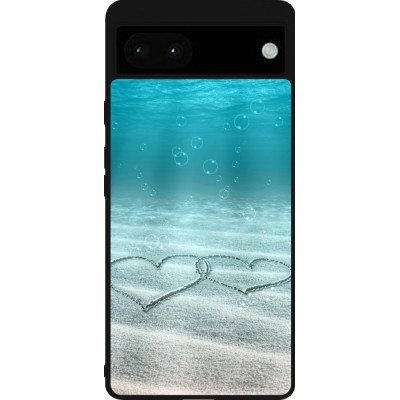 Coque Google Pixel 6a - Silicone rigide noir Summer 18 19