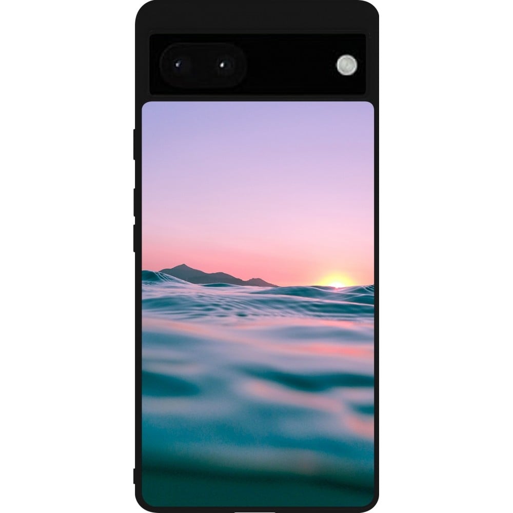 Coque Google Pixel 6a - Silicone rigide noir Summer 2021 12