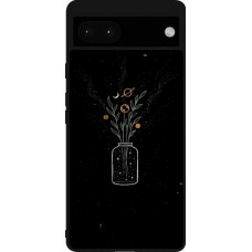 Coque Google Pixel 6a - Silicone rigide noir Vase black