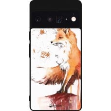 Coque Google Pixel 6 Pro - Silicone rigide noir Autumn 21 Fox