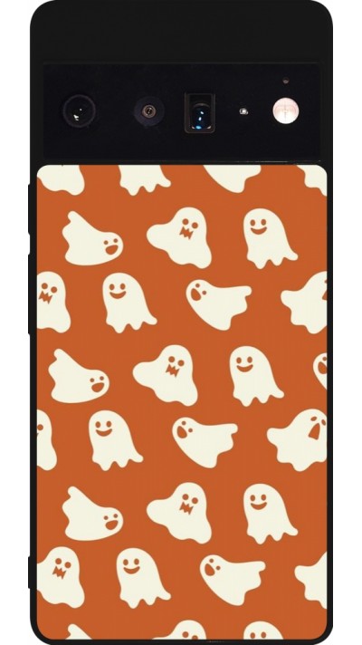 Coque Google Pixel 6 Pro - Silicone rigide noir Autumn 2024 mini ghosts