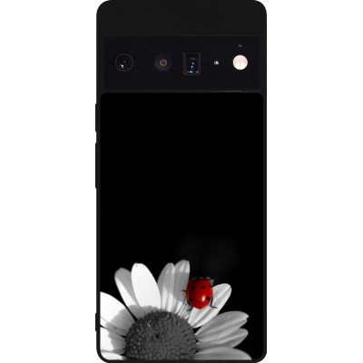 Coque Google Pixel 6 Pro - Silicone rigide noir Black and white Cox