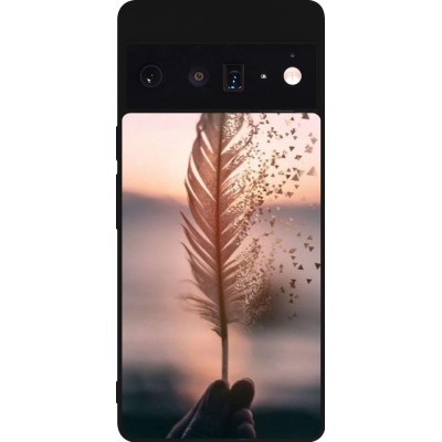 Coque Google Pixel 6 Pro - Silicone rigide noir Hello September 11 19