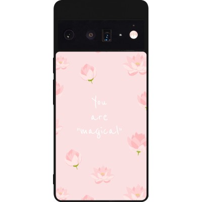 Coque Google Pixel 6 Pro - Silicone rigide noir Mom 2023 your are magical