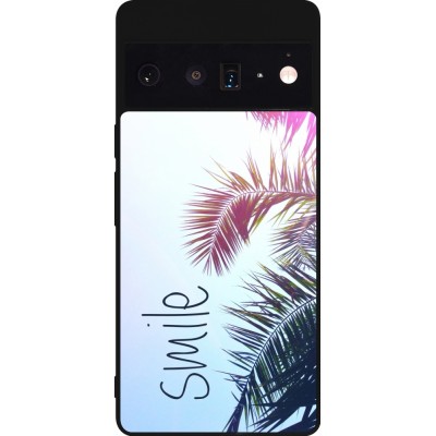 Coque Google Pixel 6 Pro - Silicone rigide noir Smile 05